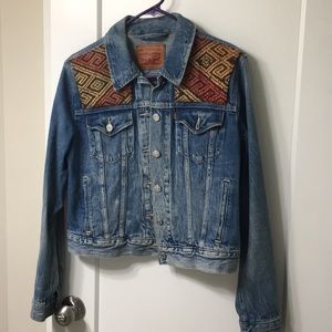 Vintage upcycled Levi’s denim jacket